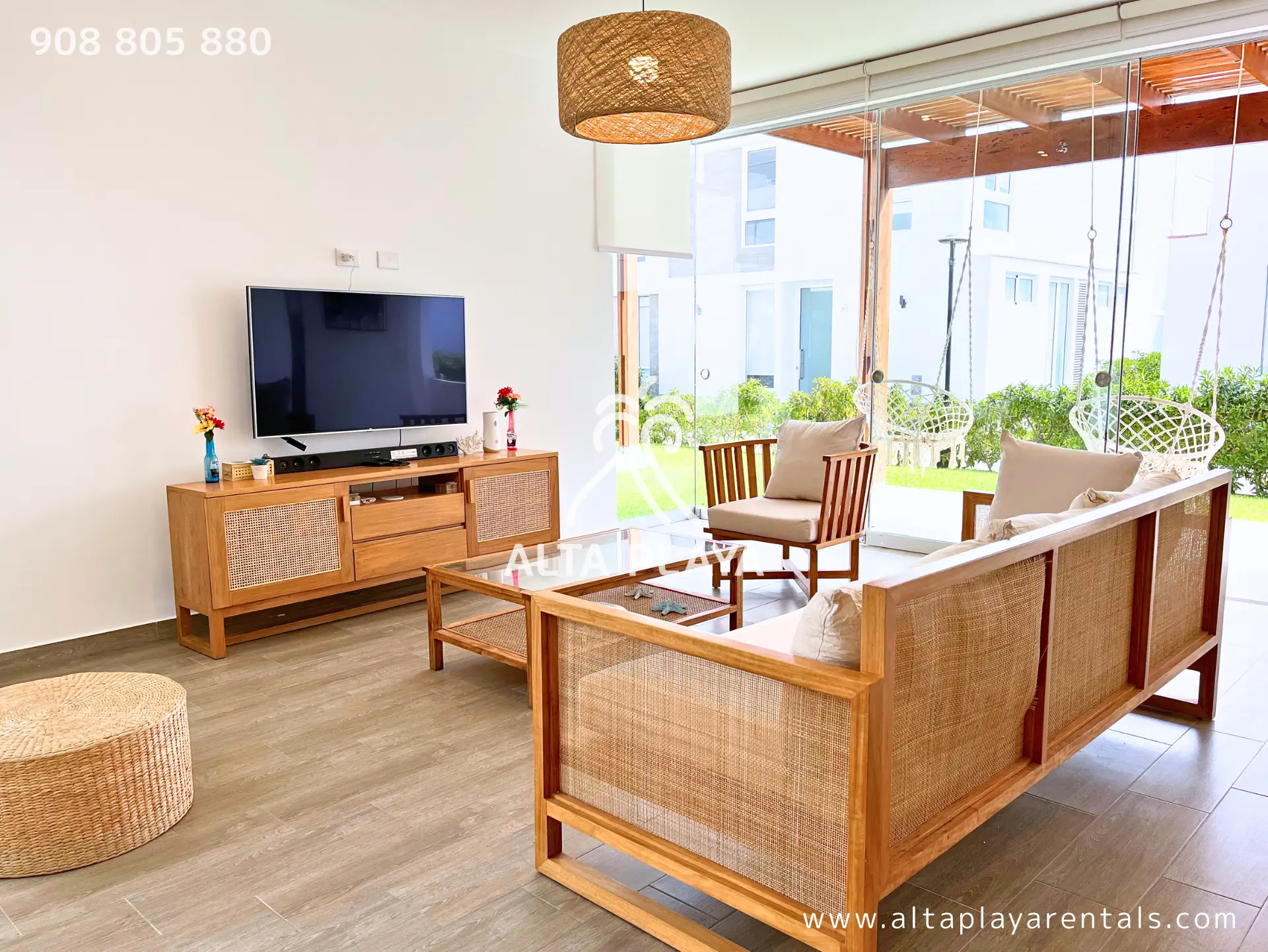 vista de sala_casa de playa