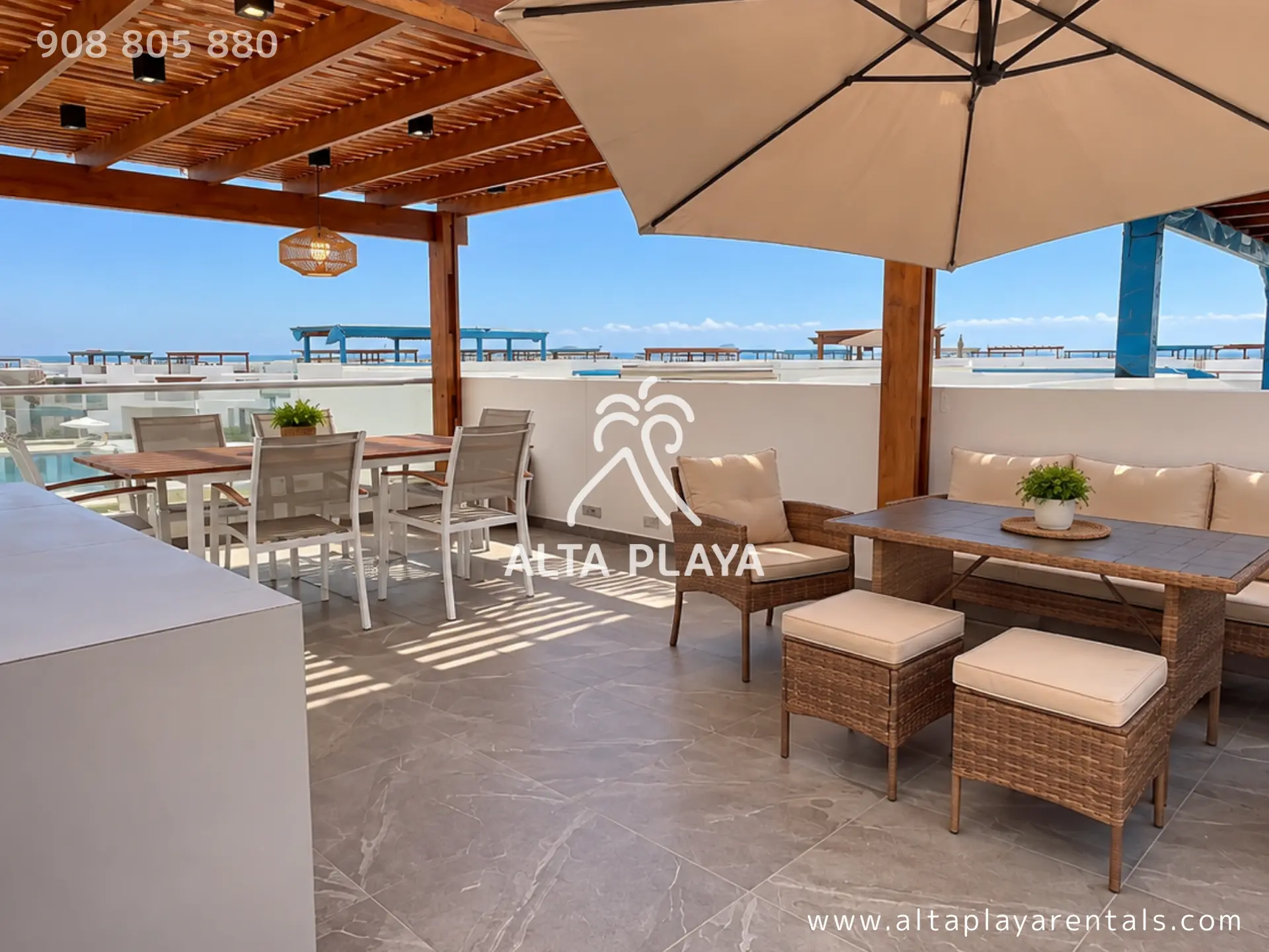 Casa de Playa en Asia con Piscina